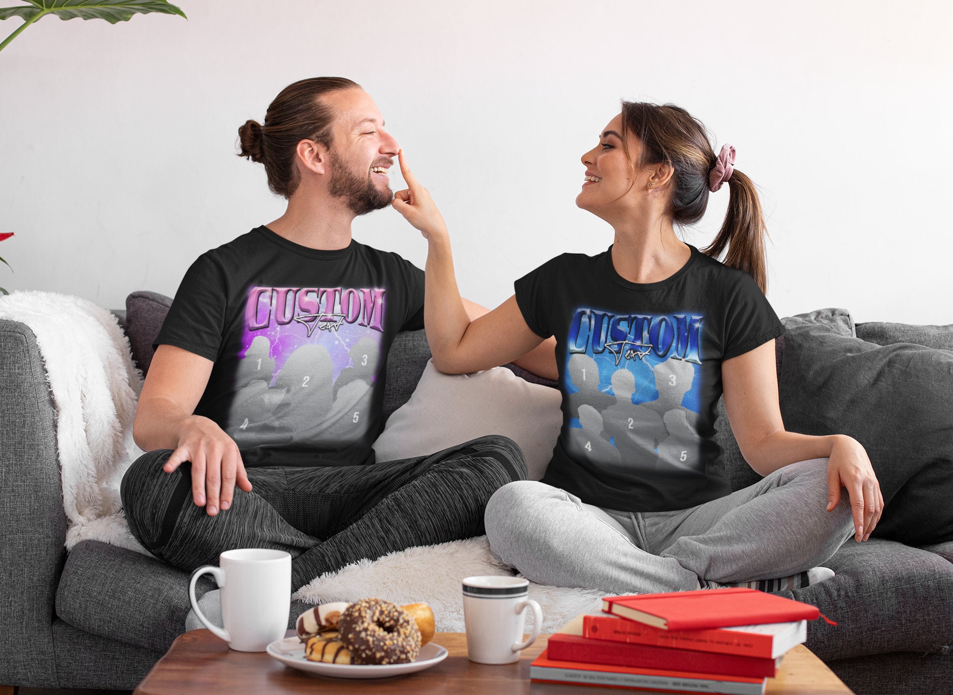 Discover Custom Valentines Day Bootleg, Custom Bootleg , Valentines Day Tshirt, Custom Photo Shirt