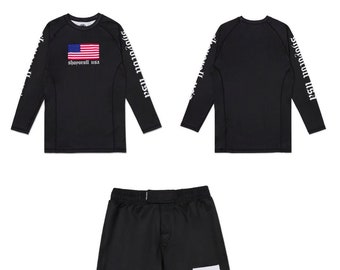 Shoyoroll 24 Americana Rash Guard LS with Shorts