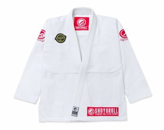 BJJ Gi Shoyoroll RVCA Batch 136 Competitor Retro jiu-jitsu uniform 450 GSM **With Bag**