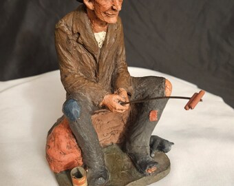 Original Michael Garman Art Sculpture - King of The Road.