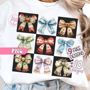 Coquette Christmas png, Coquette Bow png, kerstsublimatie, trending png, retrovakantie png, kerstsfeer png, girly christmas png