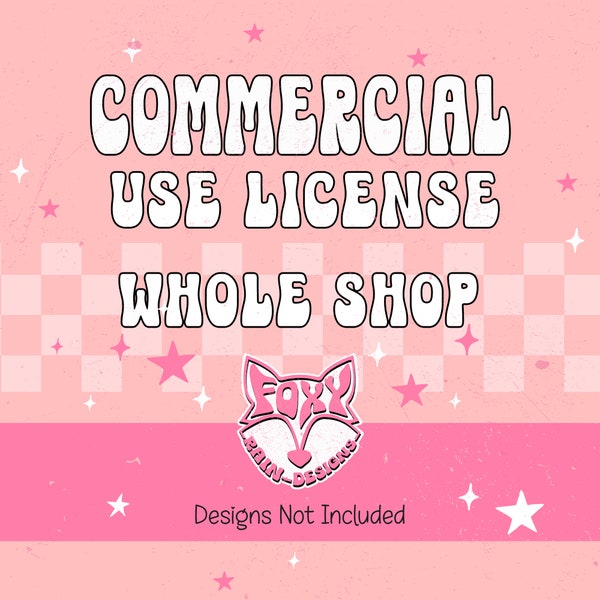 Whole Shop Commercial Use License sublimate Png Design Digital Download for Small Business