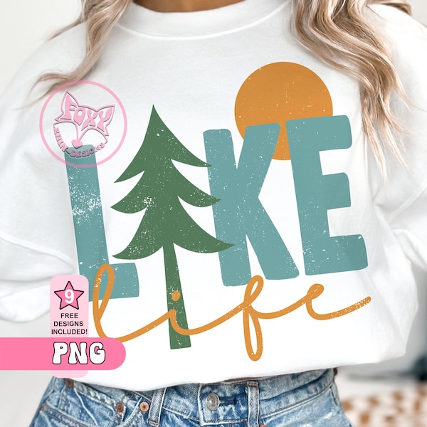 Lake Life Sublimation Png Design Shirts For Women Trending Digital Top selling Items Dtf Prints Graphic Tshirt Instant Download Top Sellers