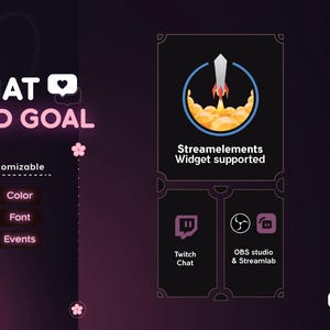 #goalwidget #goalwidgettwitch #goalwidgetstream #stargoalwidget #chatwidget #chatwidgettwitch #chatwidgetobs #chatwidgetstar #streamelements #twitchchatwidget  #chatwidgetstream #chatwidgetminimal #streamwidget
#sakurachat #sakuragoal