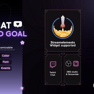 #goalwidget #goalwidgettwitch #goalwidgetstream #stargoalwidget #chatwidget #chatwidgettwitch #chatwidgetobs #chatwidgetstar #streamelements #twitchchatwidget  #chatwidgetstream #chatwidgetminimal #streamwidget
#sakurachat #sakuragoal