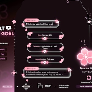 #goalwidget #goalwidgettwitch #goalwidgetstream #stargoalwidget #chatwidget #chatwidgettwitch #chatwidgetobs #chatwidgetstar #streamelements #twitchchatwidget  #chatwidgetstream #chatwidgetminimal #streamwidget
#sakurachat #sakuragoal