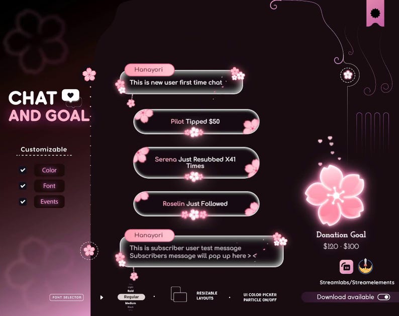 #goalwidget #goalwidgettwitch #goalwidgetstream #stargoalwidget #chatwidget #chatwidgettwitch #chatwidgetobs #chatwidgetstar #streamelements #twitchchatwidget  #chatwidgetstream #chatwidgetminimal #streamwidget
#sakurachat #sakuragoal