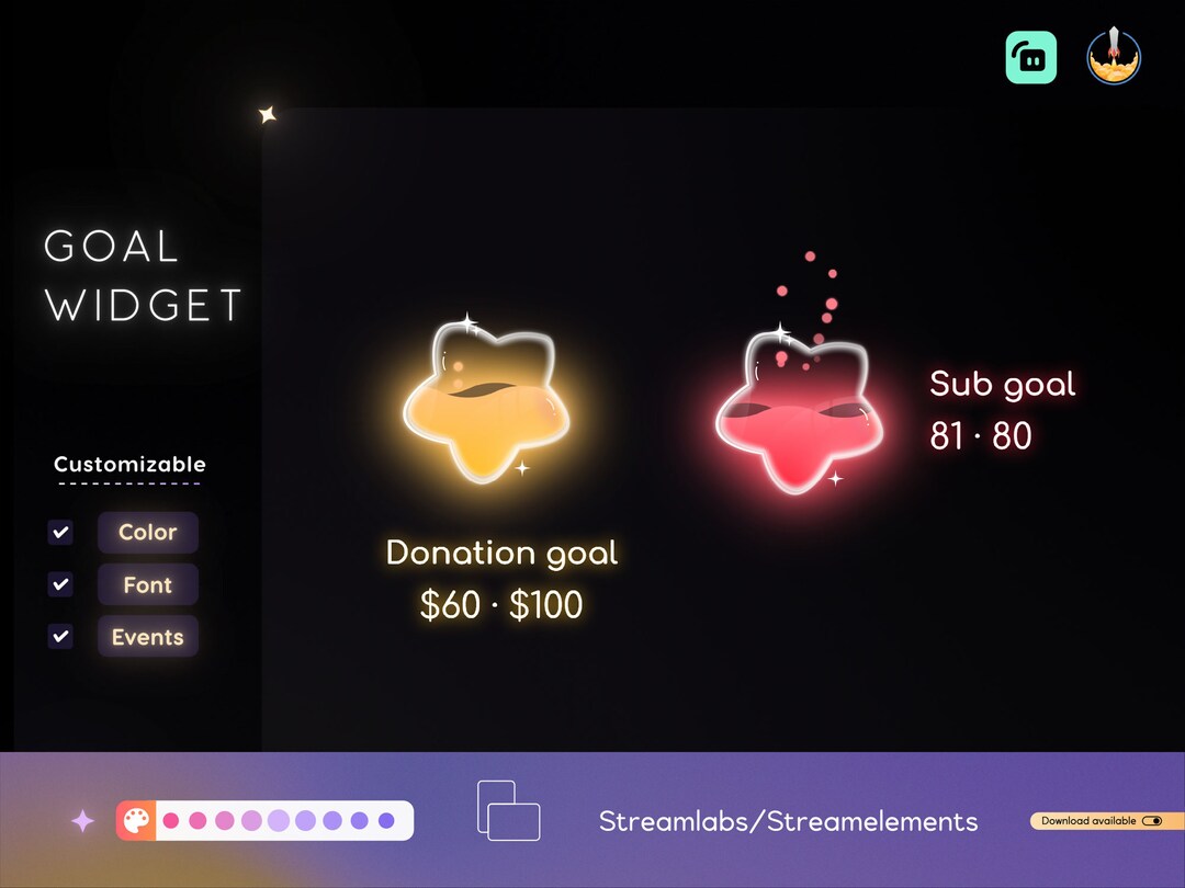 twitch-star-goal-widget-for-twitch-streamlabs-streamelements-etsy