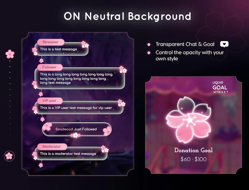 #goalwidget #goalwidgettwitch #goalwidgetstream #stargoalwidget #chatwidget #chatwidgettwitch #chatwidgetobs #chatwidgetstar #streamelements #twitchchatwidget  #chatwidgetstream #chatwidgetminimal #streamwidget
#sakurachat #sakuragoal