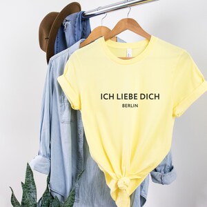 Yellow German quote shirt