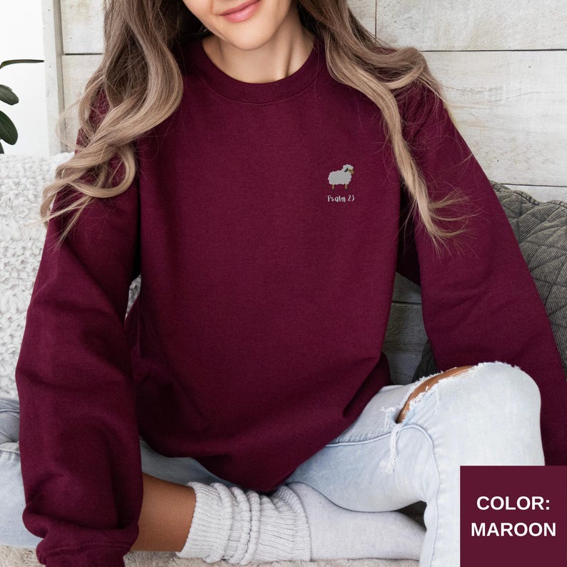 Christian crewneck is a good Christianity gift