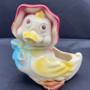 Vintage Mother Goose Planter