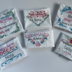 Sew on Custom Quilt Label | Personalized Quilt label | Embroidered Quilt Label