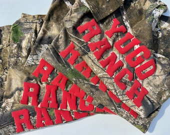 Custom Logo Realtree Puff Vinyl T-Shirt | Short Sleeve Camo Tee | Outdoorsy + Trendy