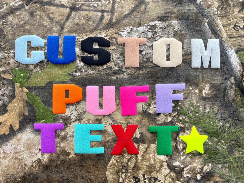 Puff Spell Custom Mother Realtree Puff Vinyl T-shirt | Short Sleeve Camo - Etsy