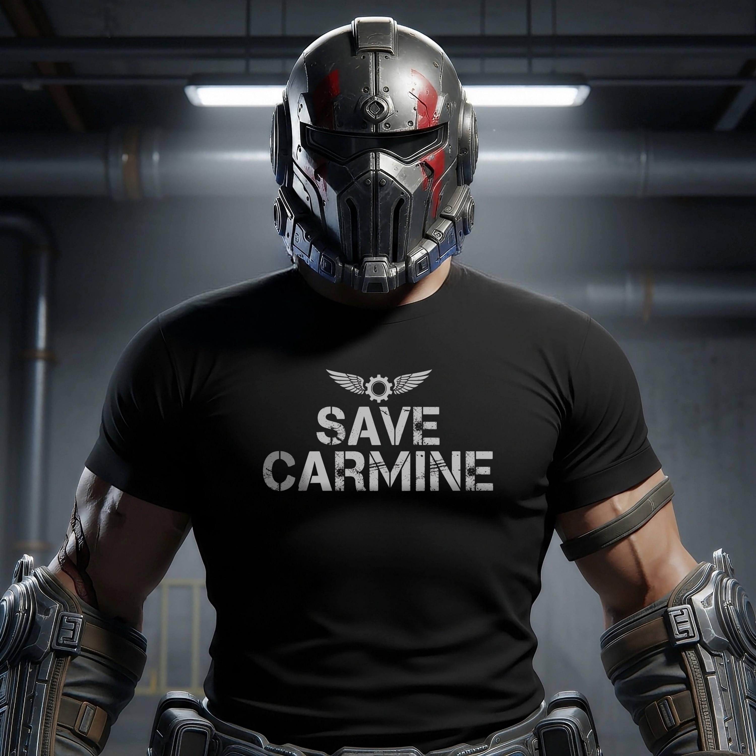 Gears of War Tshirt, Save Carmine Tee, GOW 2011 Shirt, Classic