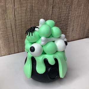 Halloween Cauldron Tier Tray Decor