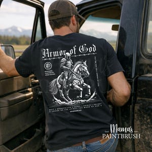 Armor of God - Christian PNG - Jesus PNG - Commercial Use - Masculine Christian Shirt - (Digital Download)