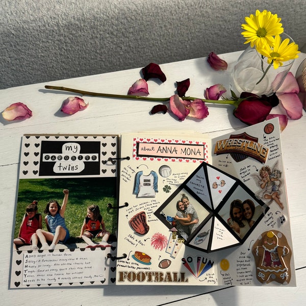 Personalized Scrapbook Kit Best friend scrapbook Best friend personalized gift best friend gift best friend book best friend Polaroid book