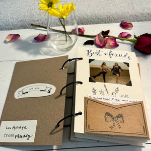 Personalized Scrapbook Travel Scrapbook Travel Gift Gift for Couples, Couples Gift, Gifts for her, Gifts for him, Polariod Photo Album