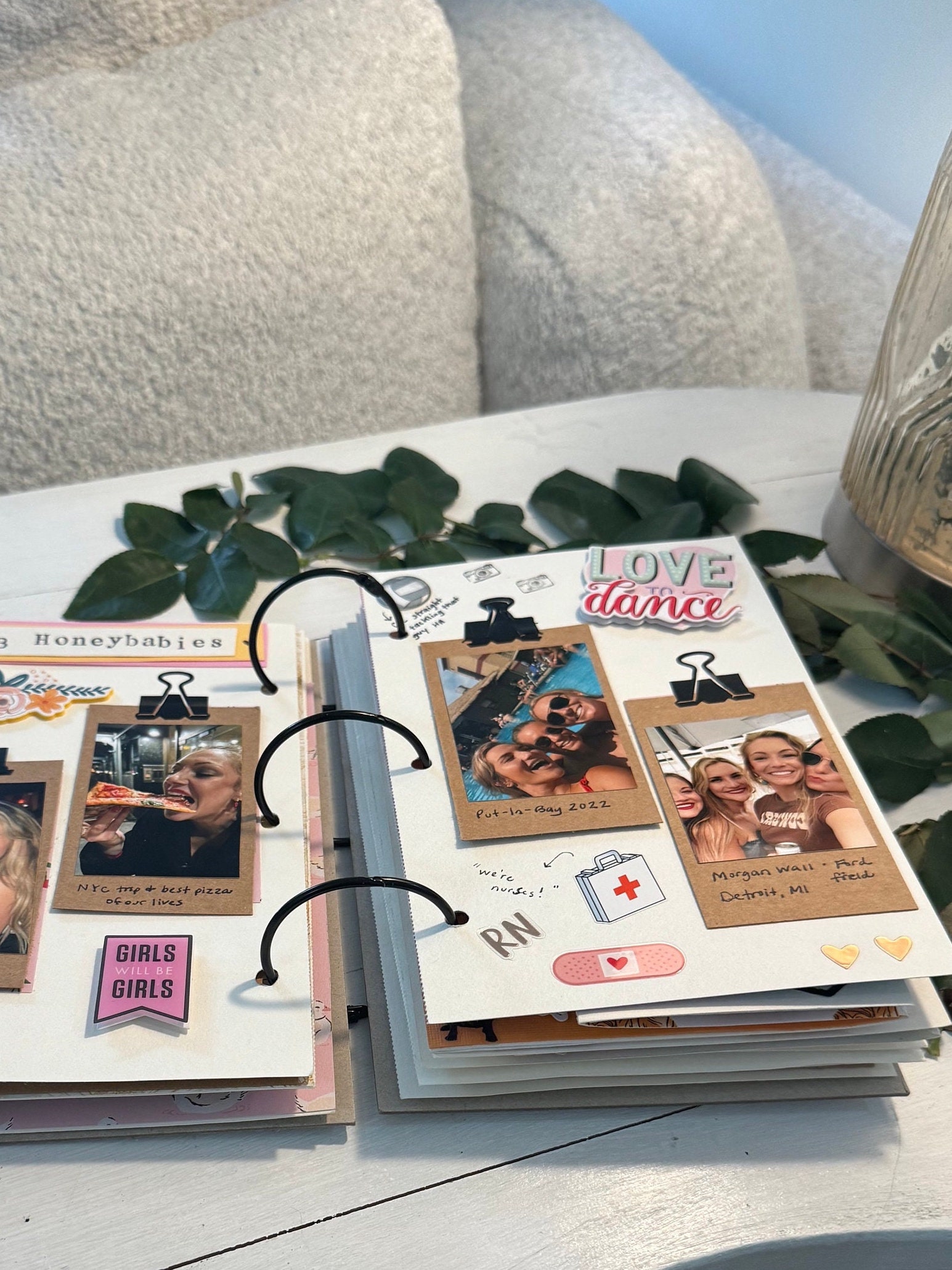 Custom Scrapbook Ideas Junk Journal Ideas Fun New Scrapbook Idea Different  Scrapbook Ideas Interactive Instax Photo Book Ideas Gift Idea - Etsy