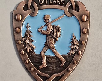 Large Norwegian Foot March Badge - Etsy 日本