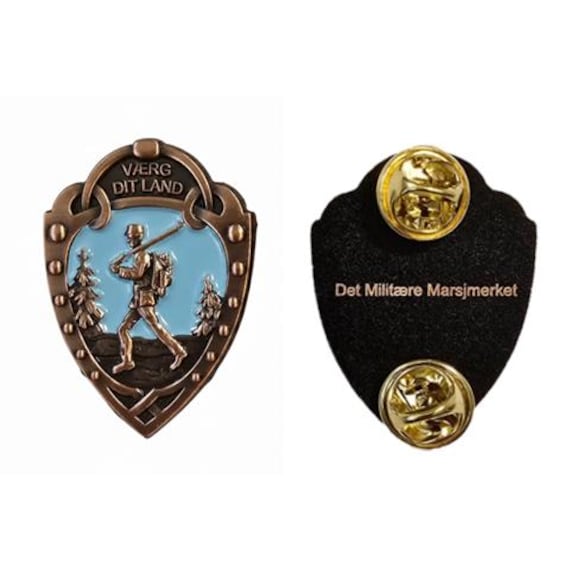 Large Norwegian Foot March Badge - Etsy 日本