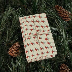 Y2K Retro Wrapping Paper: Stylish Gift Wrap, 90gsm Art Paper image 4
