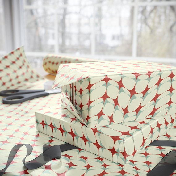 Y2K Retro Wrapping Paper: Stylish Gift Wrap, 90gsm Art Paper
