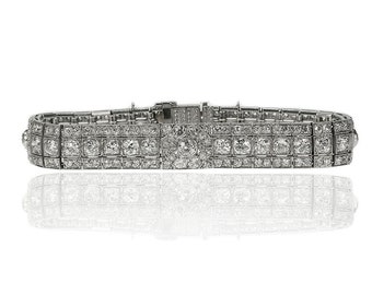 Platinum Art Deco Period Bracelet