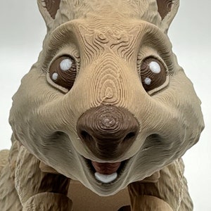 Quokka, 3D gedruckt, artikuliert Flexi