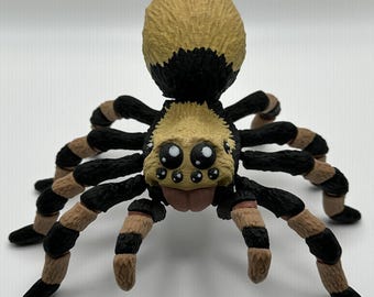 Articulated Tarantula Spider, 3D Printed