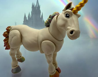 Unicorn, 3D Printed Articulated Flexi