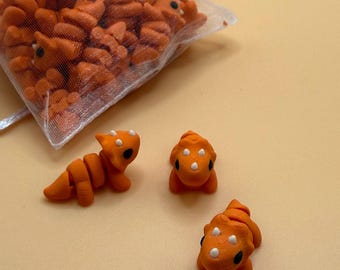 Triceratops Dinosaur - 3D Printed Articulated Flexi Fidget Toys