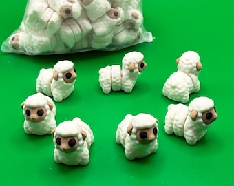 Lambs or Sheep - 3D Printed Articulated Flexi Fidget Toys