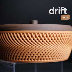 Container Box, 3D Printed, &quot;Drift&quot; by H3li0