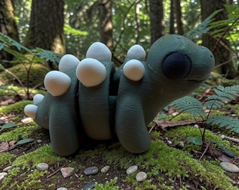 Stegosaurus Dinosaur - 3D Printed Articulated Flexi Fidget Toys