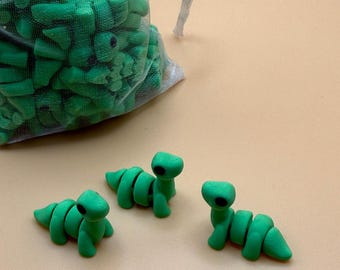 Brontosaurus Dinosaur - 3D Printed Articulated Flexi Fidget Toys