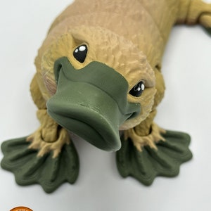 3D Printed Articulated Platypus! - Etsy
