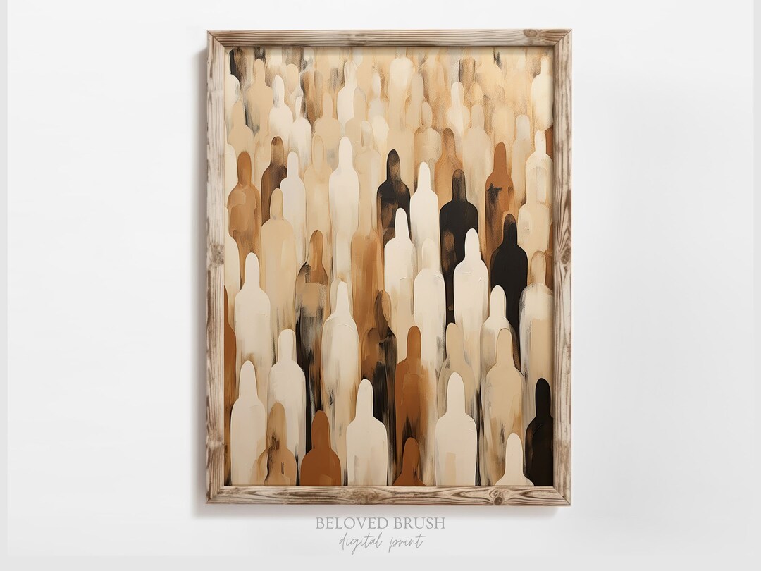 Jesus Feeds the 5000, Modern Christian Art, 5 Loaves of Bread 2 Fish