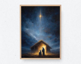 キリスト降誕の情景 | イエスの誕生 | キリスト教絵画 | クリスマス