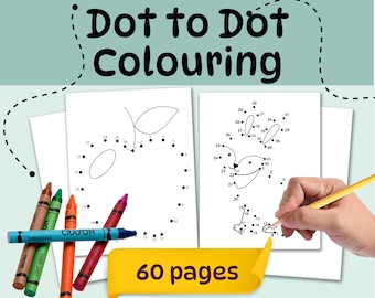Activiteitenboek van punt naar punt voor kleuters | Nummers 1-90 (pdf)