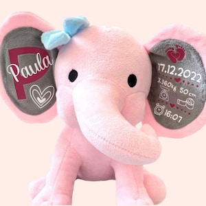 Peluche de nacimiento personalizado