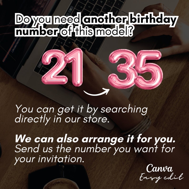 Talk Thirty to Me Video Invitation, Animated 30th Birthday Invite, Neon Pink Birthday Party, Editable Canva Template, Digital Smartphone image 8