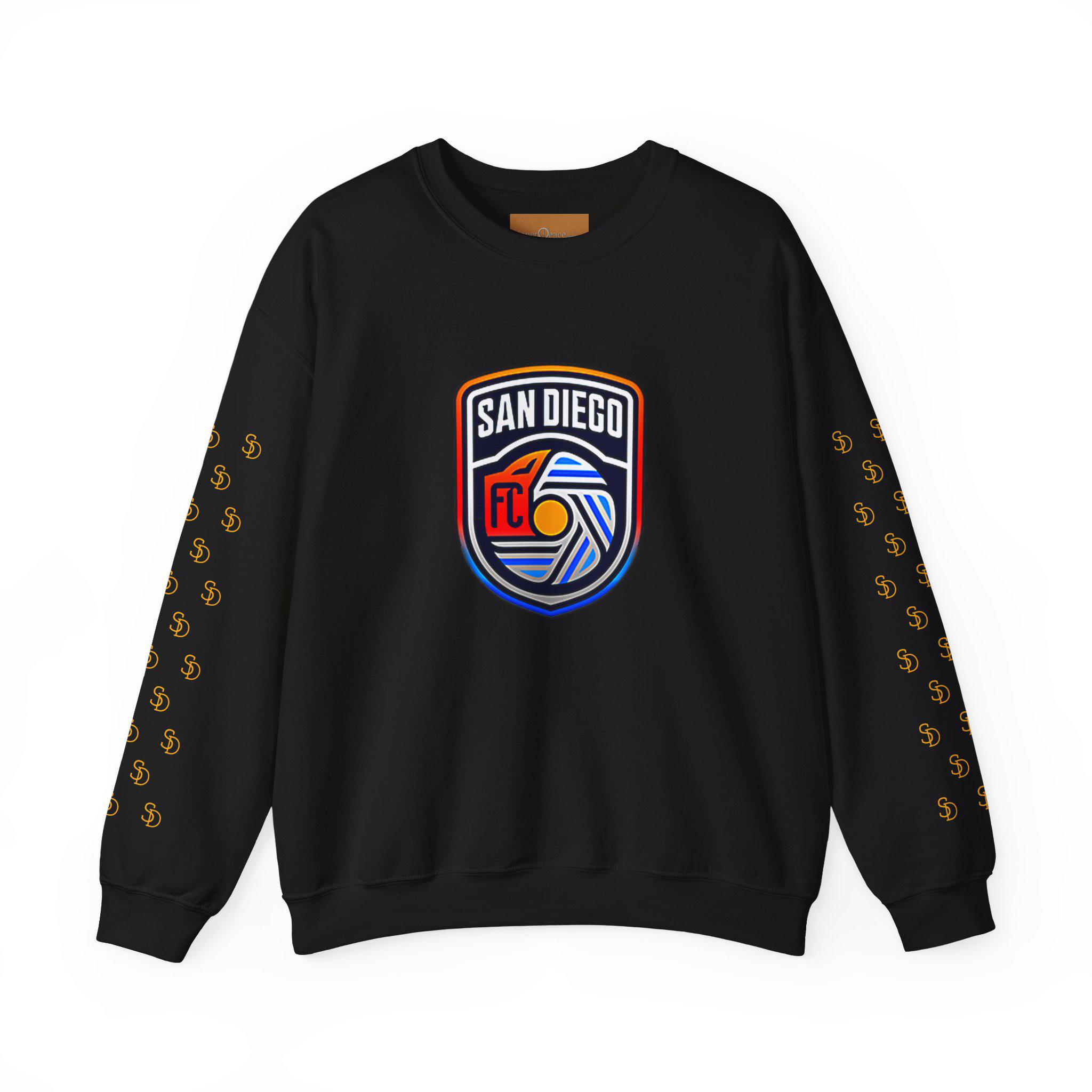 Cute San Diego FC Soccer Crewneck Sweatshirt Womens SDFC
