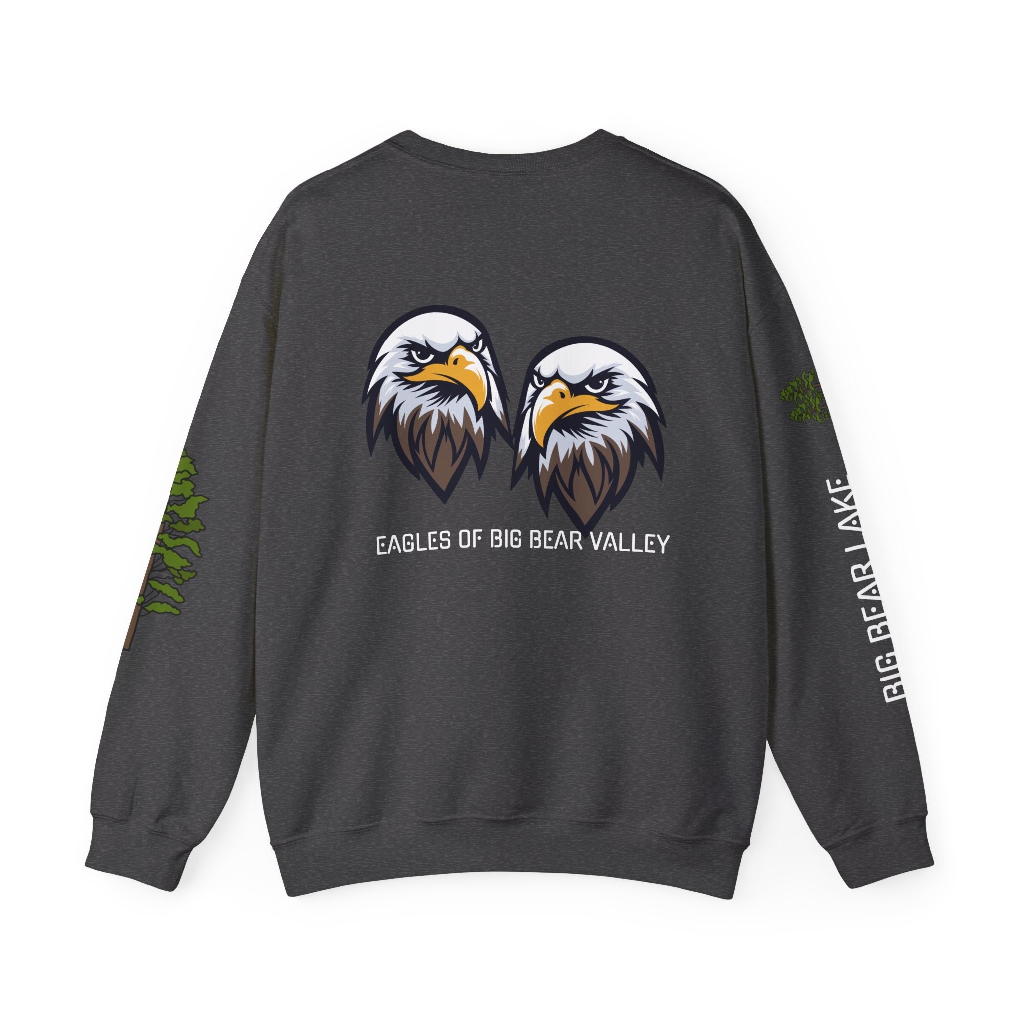 Jackie and Shadow Big Bear Bald Eagle Gift Big Bear Lake Sweatshirt