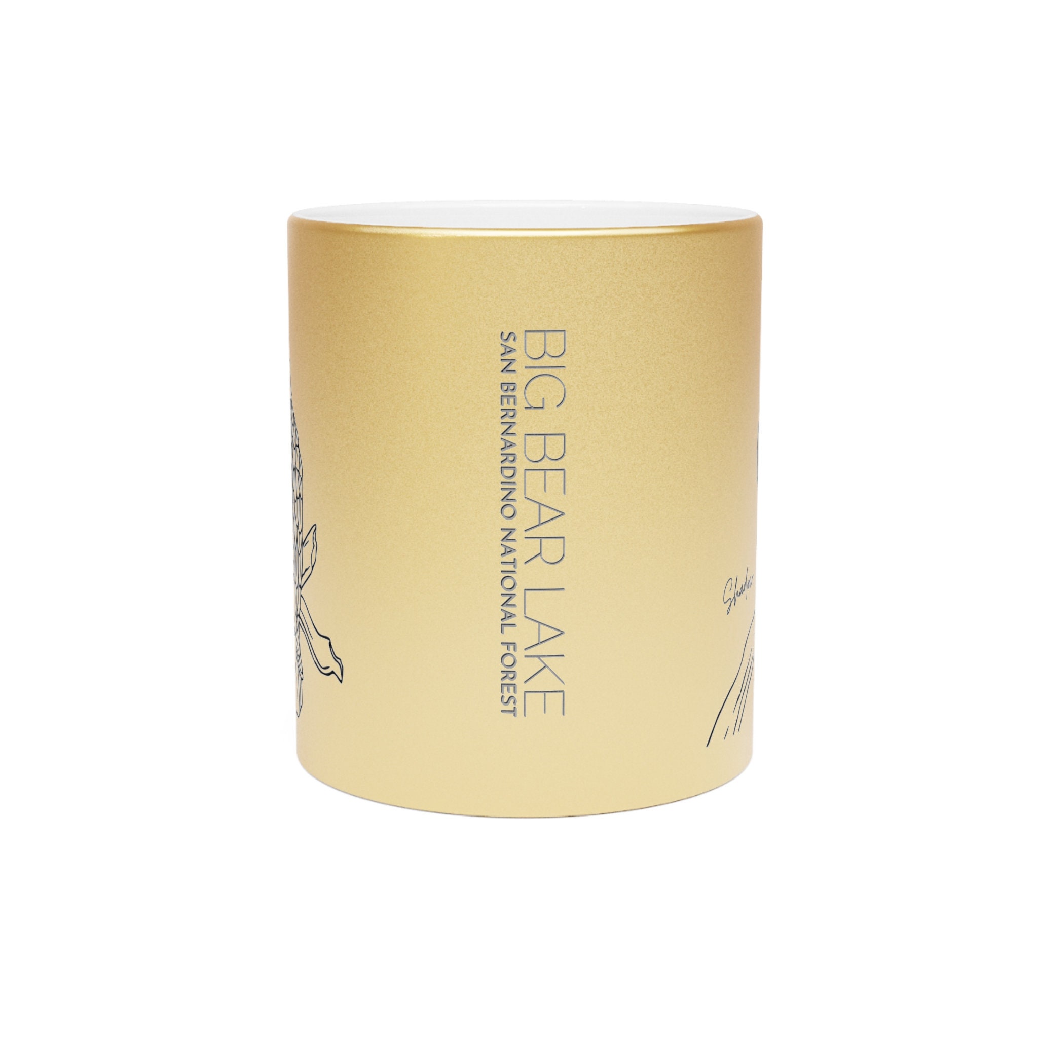 Jackie and Shadow Mug Big Bear Lake Eagles Gift for Eagle Lover Big