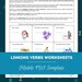 Linking Verbs Worksheets Bundle for English Learners and English ...