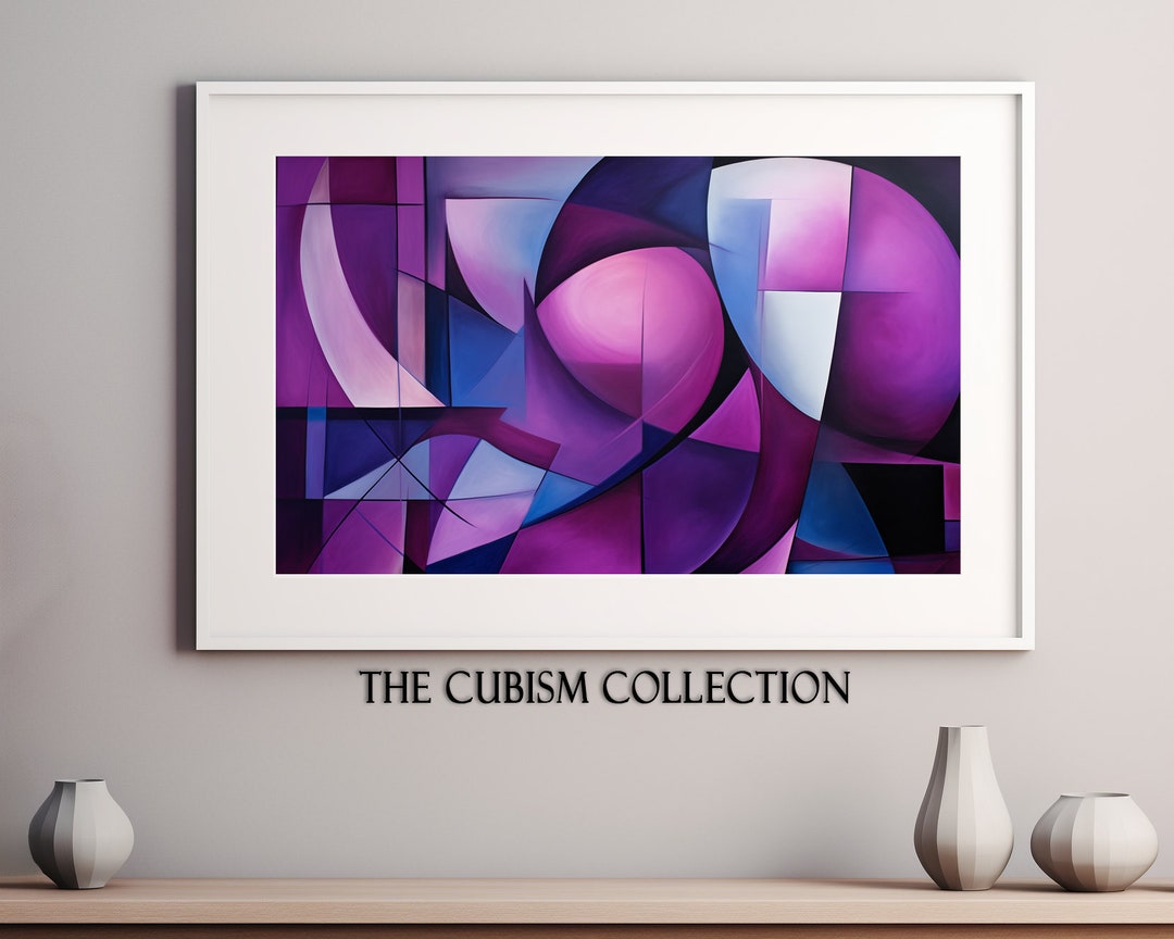 Cubism Digital Print | Wall Art | Contemporary Print | Printable ...