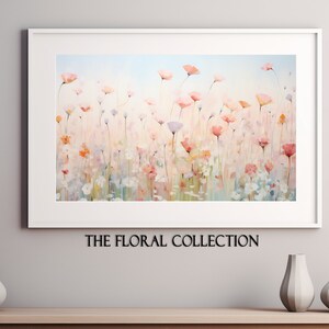 Floral Digital Print | Wall Art | Flower Print | Printable Artwork | Colorful | Wall Décor | #11F